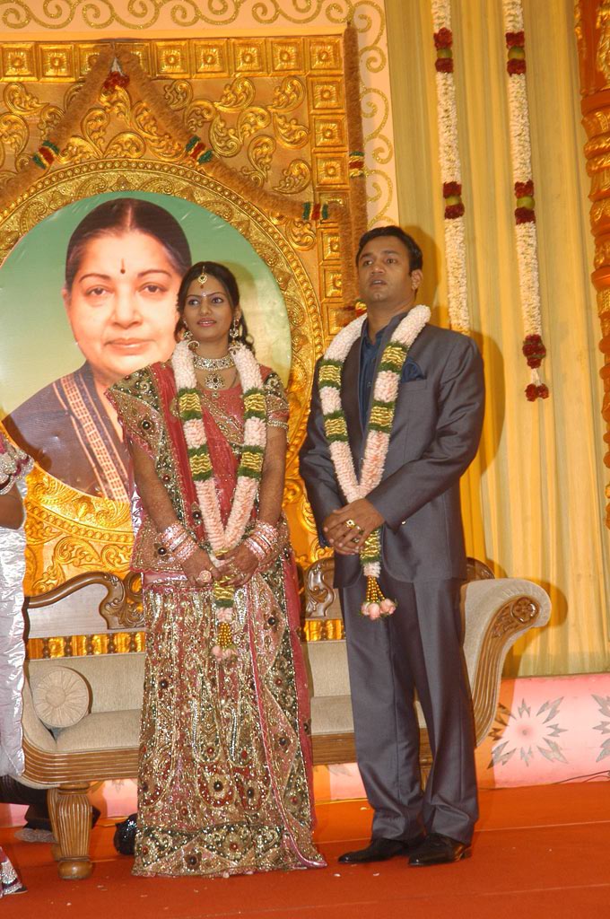 Actor Radharavi son wedding reception stills | Picture 40903